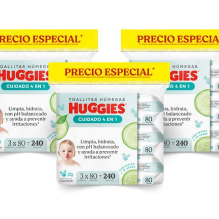 Pack Cuidado 4 en 1 - 720 und (3 toallitas de cuidado 4en1)