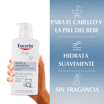 Baño y Shampoo Eucerin Baby 240ml