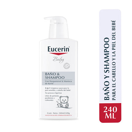 Baño y Shampoo Eucerin Baby 240ml