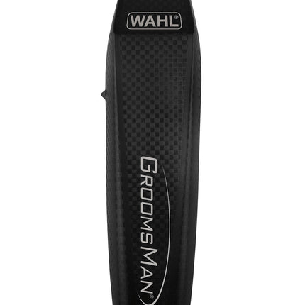 Cortadora de Cabello Wahl Groomsman Kit 05537-3008 – 3 Cabezas Intercambiables, Alimentación por 2 Pilas AA