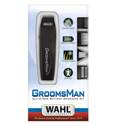 Combo Cortadora de Cabello Groomsman Wahl 05537-3008 + Auriculares Bluetooth Yolo YHP530 Flow