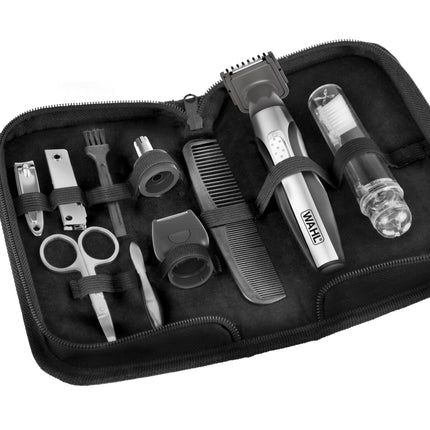 Recortador de Barba y Nariz Travel Kit Wahl 05604-208 – Kit Completo para Cuidado Personal