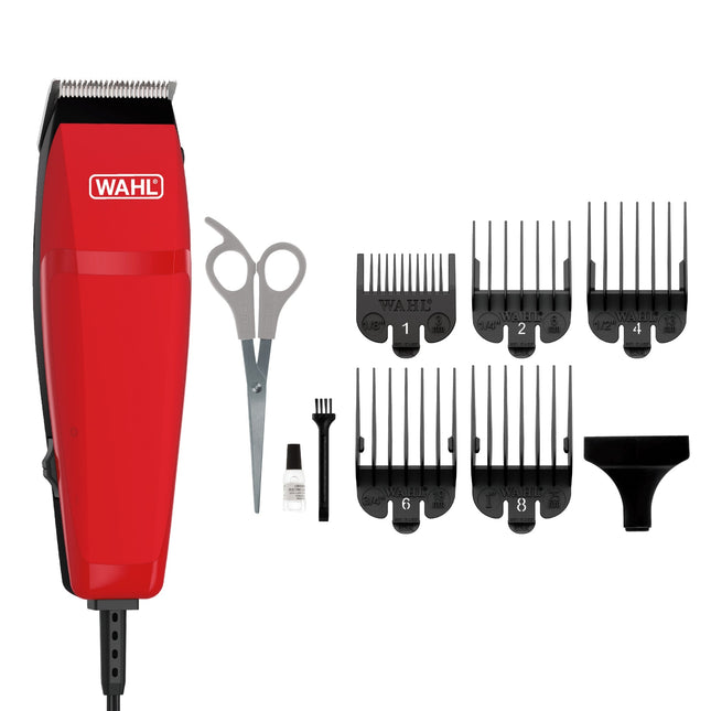 Cortadora de Cabello Wahl Easy Cut 09314-2718 – Cuchilla Autoafilable, 5 Peines Guía