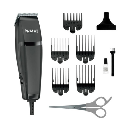 Cortadora de Cabello Wahl Easy Cut 09314-3218 – Cuchilla Autoafilable, 5 Peines Guía