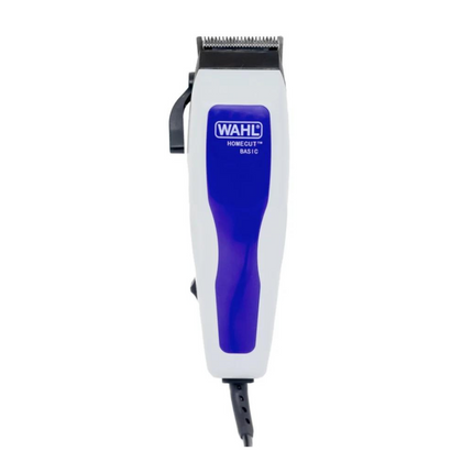 Cortadora de Cabello Wahl HomeCut Basic 09314-3718 – Cuchillas Autoafilables, 14 Piezas, Potencia 9 W