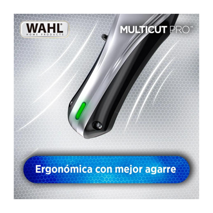 Cortadora de Cabello Recargable Wahl Multi-Cut Pro 09657-008 – Kit Completo de 21 Piezas