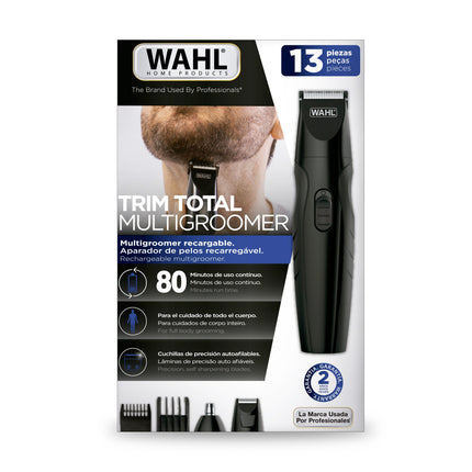 Multigroomer Recargable All-in-One Wahl 09685-008 – Cuidado Completo para Hombre