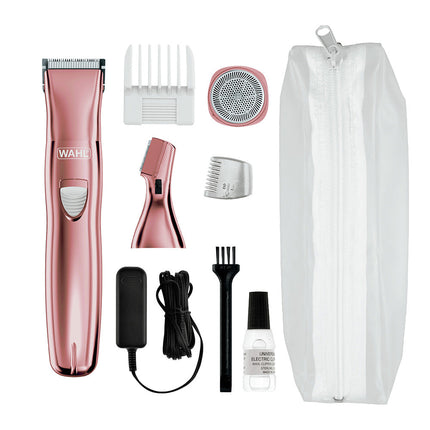 Combo Secadora de Cabello Portátil 1000W HD1000 Imaco + Depiladora Facial y Corporal Para Dama Wahl