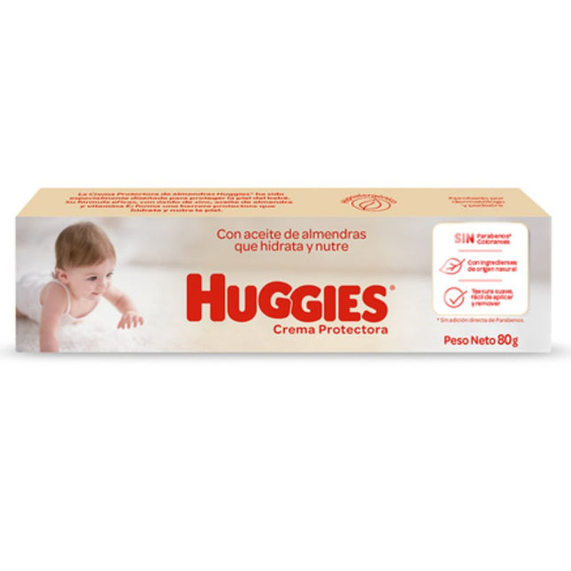Crema Protectora Huggies Care Almendras 80 gr.