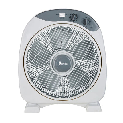 Ventilador Sobremesa BOX 12 Pulgadas Con timer KF-12B3 Blanco
