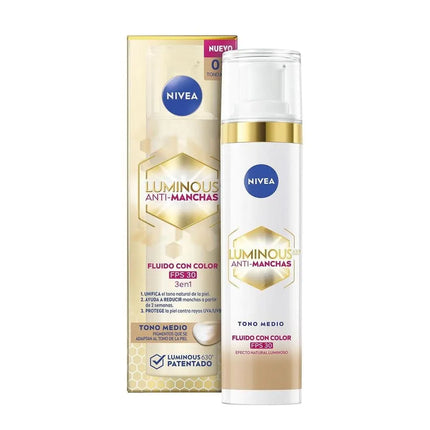 Nivea - Luminous 630 Fluido Anti-Manchas Tono Medio 40ml