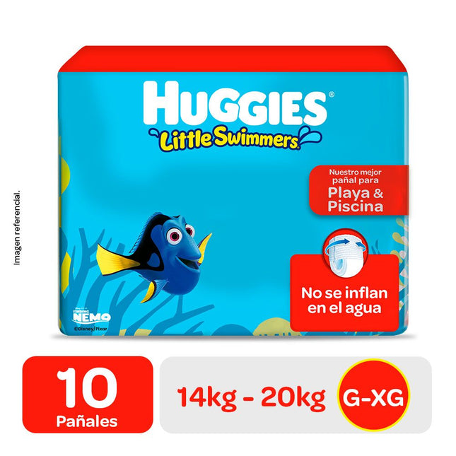 Pants Huggies Little Swimmers Nemo Talla G/XG 10 unid