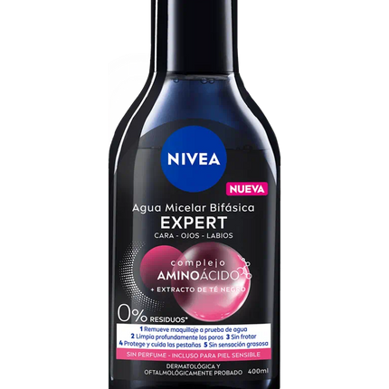 NIVEA - Agua Micelar Bifásica EXPERT 400ml