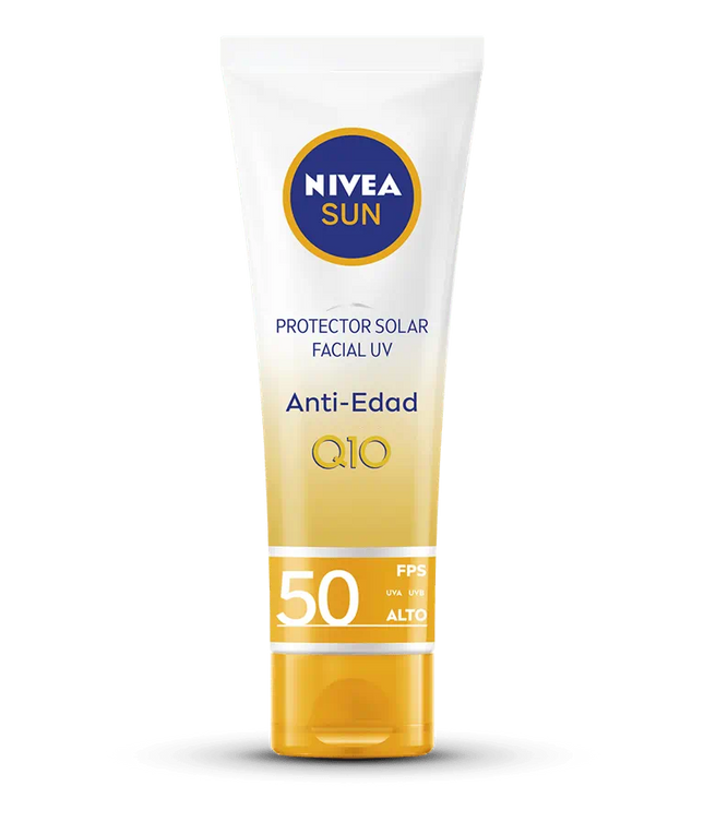 NIVEA - PROTECTOR SOLAR FACIAL ANTI-EDAD Q10 FPS50 50ml