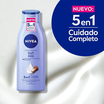 NIVEA - Crema Corporal Soft Milk 400ml