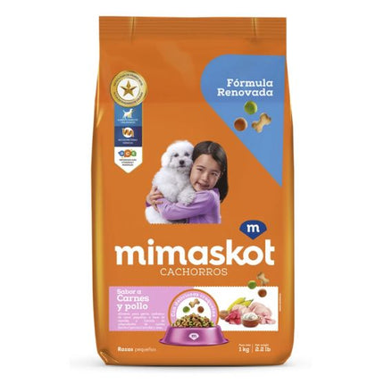Mimaskot Cachorros Raza Pequeña Sabor Carne y Pollo – Alimento Seco para Perros 1kg