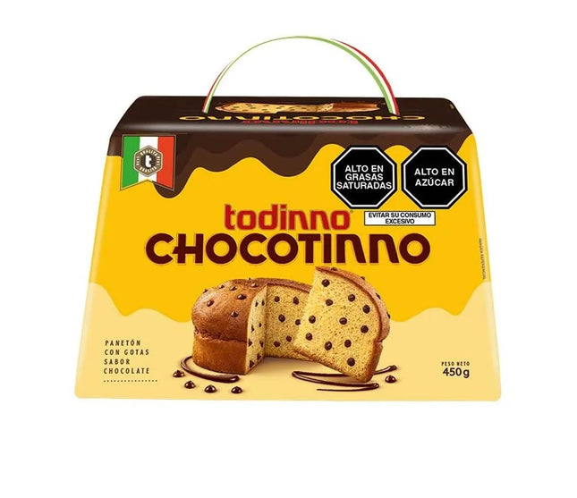 PANETON TODINNO CHOCOTINNO EN CAJA DE 450GR