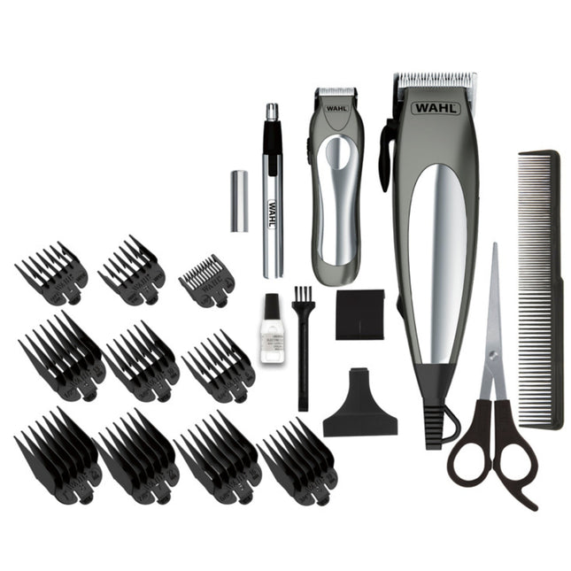 Kit 3 en 1 Wahl Deluxe Groom Pro 79305-3618 – Cortadora de Cabello, Barba y Nasal