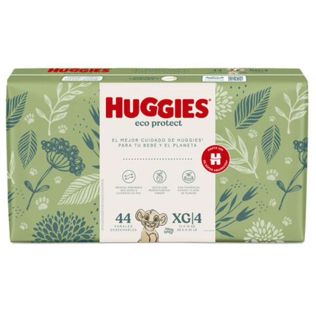 Huggies EcoPro Talla XG – Pañales Ecológicos Hiper Pack 2x44 ud