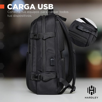 Mochila Urbana PortaLaptop Oxford II con Puerto USB y Compartimientos Múltiples
