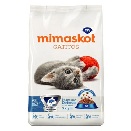 Mimaskot Gatitos Sabor Pollo y Carne – Alimento Seco para Gatitos 3kg