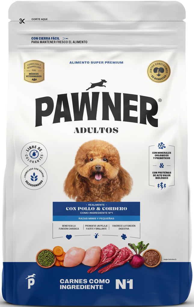 PAWNER DOG CON POLLO Y CORDERO RZ. MYP AD 3KG