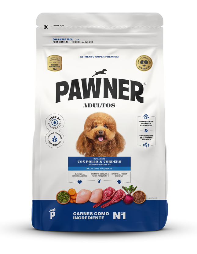 Pawner Dog con Pollo y Cordero MyP 15kg