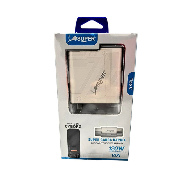 Cargador rápido Super Cyborg C56 120W