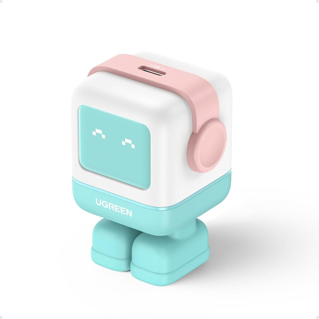 Cargador UGREEN Uno Robot GaN USB-C 30W