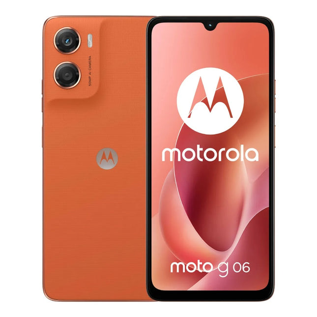 Smartphone Motorola G06 64GB 4GB naranja