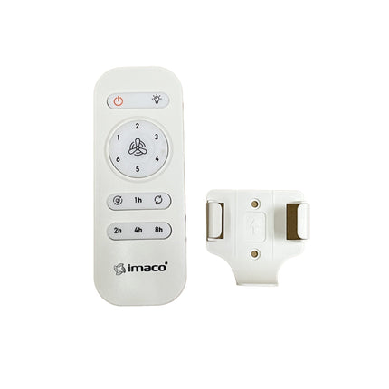 Ventilador decorativo de techo 52" con luz y control remoto Imaco