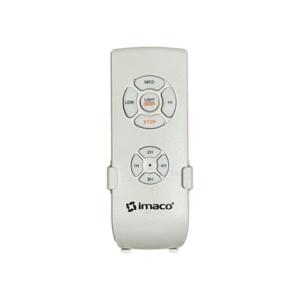 Ventilador decorativo de techo 52" con luz LED Imaco
