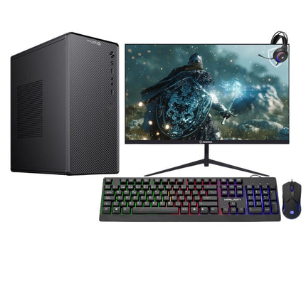 Combo PC Enkore AMD Ryzen 5 16GB RAM 1TB SSD + Monitor FHD 24" + Kit 4 en 1