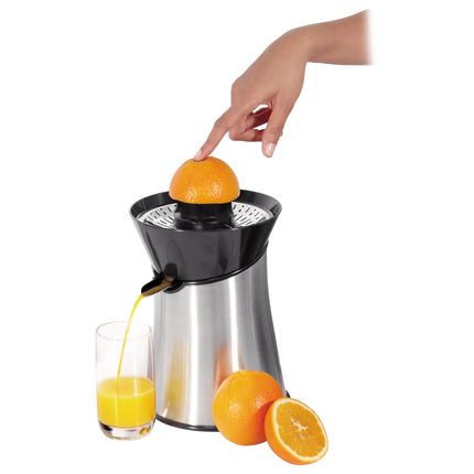 Exprimidor de Cítricos Acero Inoxidable Imaco CP85I – 85 W, Doble Cono