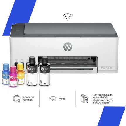 Impresora multifuncional HP Smart Tank 580