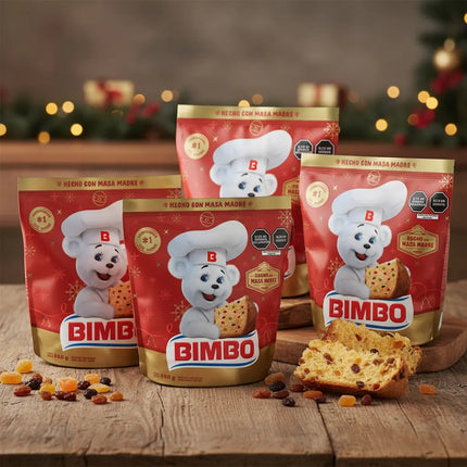 Paneton Bimbo En Bolsa - Caja 6 Unid X 900gr