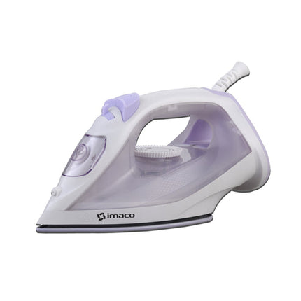 Plancha a vapor con base cerámica color morado