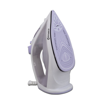 Plancha a vapor con base cerámica color morado
