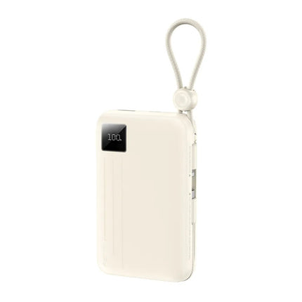 Power Bank REMAX FC-13 10000mAh 22.5W con cables Lightning y USB-C beige