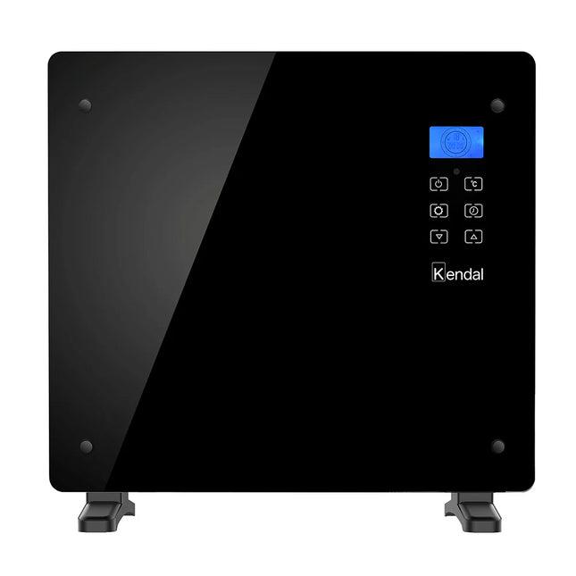 Panel Convector Eléctrico Vidrio KENDAL 1000W Control Digital Calefacción