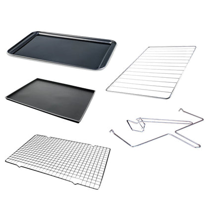 Horno eléctrico Double Cake 35 litros negro Imaco
