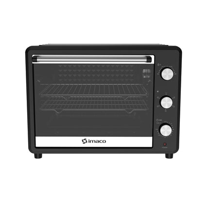 Horno eléctrico negro 55 litros con rosticero Imaco