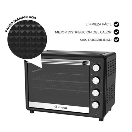 Horno eléctrico rosticero 66 litros Imaco