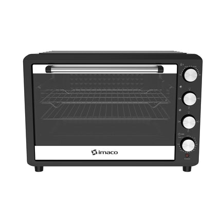 Horno eléctrico negro 75 litros con rosticero Imaco