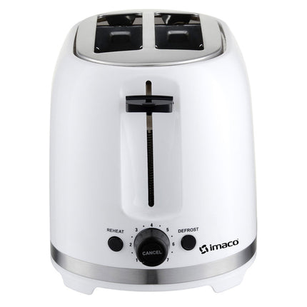 Tostadora 850w blanca Imaco
