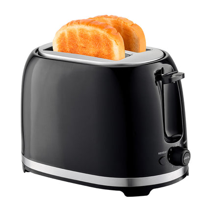 Tostadora Imaco IBT2085N – 850 W, 2 Rebanadas, Control de Dorado Variable, Color Negro