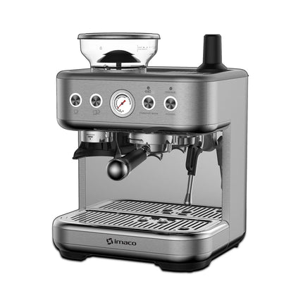 Cafetera Espresso y Capuccino 15 bares ac/inox c/molinillo IECMG1570 Imaco