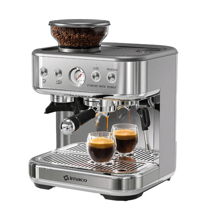 Cafetera Espresso y Capuccino 15 bares ac/inox c/molinillo IECMG1570 Imaco