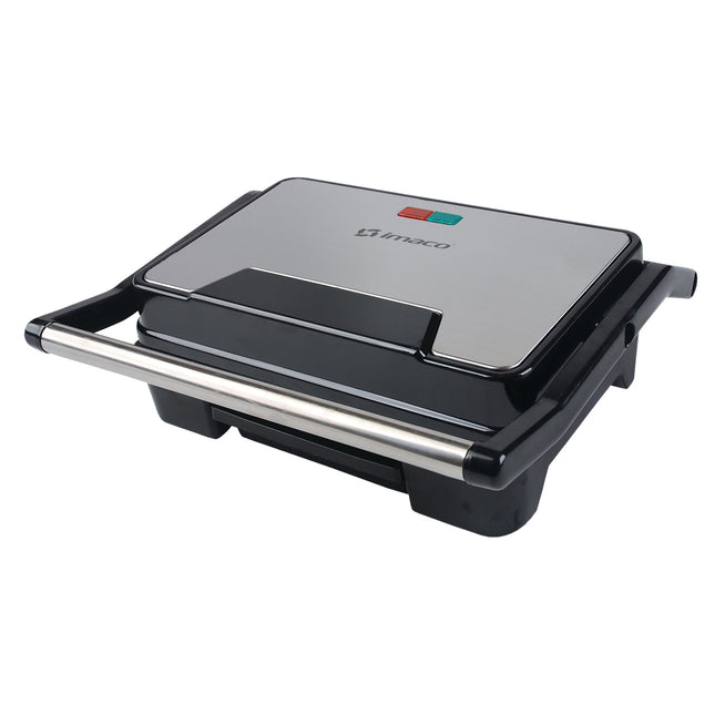 Mini Grill Panini Imaco IG2314 – 750 W, Placas Ranuradas 23 x 14 cm