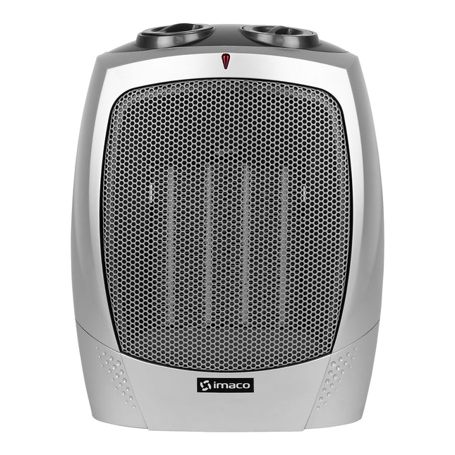 Termoventilador Portátil Cerámico Imaco ITC3181 – 1800 W, 2 Niveles de Calentamiento, Termostato Regulable